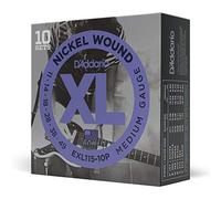 D'Addario Electric Guitar Strings EXL115-10P - Nickel Wound .11-.49 - Blues/Jazz/Rock - 10-Pack