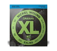 D'Addario Bass Guitar Strings - XL Nickel - EXL165 - Perfect Intonation, Consistent Feel, Durability - 4 String Set - 45-105 Regular Light Top/Medium Bottom, Long Scale