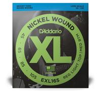 DAddario EXL165 Nickel Wound Bass Strings Light 45-105 Long Scale