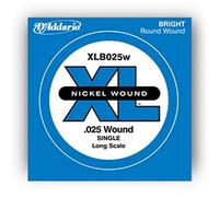 D'Addario Bass Single String XLB125 – .125 Nickel Wound Long Scale