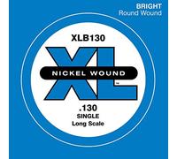 D'Addario XLB130 .130 Long Scale Nickel Wound Single String for Bass Guitar