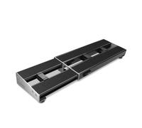 D'Addario XPND Pedal Board - Guitar that Expands - 1 Row, Lightweight,