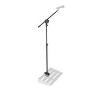 D'Addario Accessories XPND Pedal Board Mic Stand - Guitar Pedalboard Accessories - Works With XPND 2 and Most 2 Row, Rail Style Pedalboards