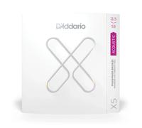 D'Addario Acoustic Guitar Strings, XS Phosphor Bronze Coated, XSAPB11553, Custom Light Plus Gauge 11.5-53, 6-String Set, Pack of 1