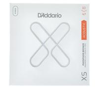 D'Addario Acoustic Guitar Strings XS Phosphor Bronze Coated XSAPB1047-3P Extra Light 10-47 3-Pack