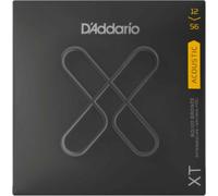 D'Addario Guitar Strings XTABR1256 XT 80/20 Bronze Coated – Natural Tone, Extended Life – 12-56