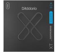 D'Addario Guitar Strings - Coated Acoustic Guitar Strings - XT Phosphor Bronze - For 6 String Guitar - Extended Life, Natural Feel - XTAPB1253-3P - Light, 12-53 - 3-Pack