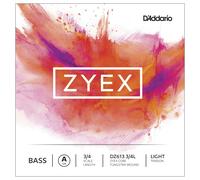 DAddario Zyex Double Bass A String 3/4 Size Light
