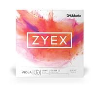 D'Addario Zyex Long Scale Light Tension Single C String for Viola