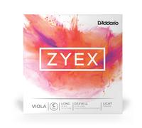 D'Addario Zyex Viola Single C String, Long Scale, Light Tension
