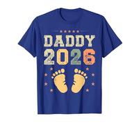 Daddy 2026, First Time Father, Expecting Dad to Be, New Dad T-Shirt, Men, Royal Blue, X-Large