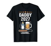 Daddy 2027 Loading Pregnancy New Baby Promoted to Daddy 2027 T-Shirt
