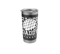 Daddy Aka Favorite Caddy Golf Humor Fun Stainless Steel Insulated Tumbler