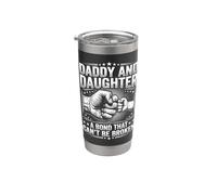Daddy and Daughter A Bond that Can't Be Broken Father's Day Stainless Steel Insulated Tumbler