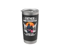 Daddy and Daughter A Bond that Can't Be Broken Father's Day Stainless Steel Insulated Tumbler
