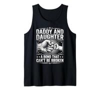Daddy and Daughter A Bond that Can't Be Broken Father's Day Tank Top