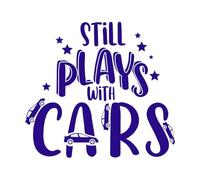 Daddy and me Typography Set Lettering Stickers 67.2x74.1cm It Won't Fall Off DarkBlue