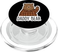 Daddy Bear Father's Day Dad Papa Cute Quote Saying Parent PopSockets PopGrip for MagSafe