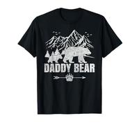 Daddy Bear Newborn Baby Funny Fathers Day Daddy Bear T-Shirt