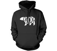 Daddy Bear Unisex Hoodie - Black Medium