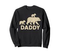 Daddy Bear with Two Cubs Family Father Sweatshirt