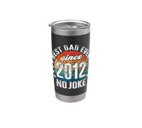Daddy Best Dad Ever Since 2012 Stainless Steel Insulated Tumbler