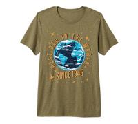 Daddy Best Dad in The World Since 1945 Premium T-Shirt