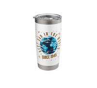 Daddy Best Dad in The World Since 1945 Stainless Steel Insulated Tumbler