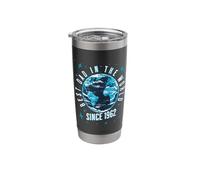 Daddy Best Dad in the World Since 1962 Stainless Steel Insulated Tumbler