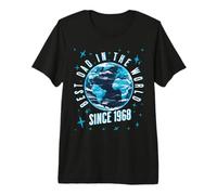 Daddy Best Dad in The World Since 1968 Premium T-Shirt