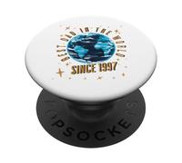 Daddy Best Dad in the World Since 1997 PopSockets Adhesive PopGrip
