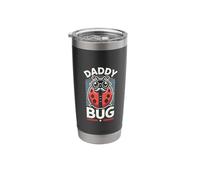 Daddy Bug Funny Ladybug Lover Cute Dad Fathers Day Stainless Steel Insulated Tumbler