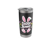 Daddy Bunny Easter Day Matching Family Dad Papa Easter Day Stainless Steel Insulated Tumbler