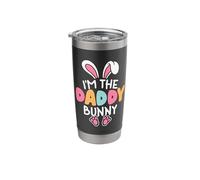 Daddy Bunny Easter Day Matching Family Papa Dad Easter Stainless Steel Insulated Tumbler