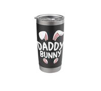 Daddy Bunny Easter Sunday Matching Family Papa Dad Easter Stainless Steel Insulated Tumbler