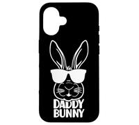 Daddy Bunny Happy Easter Rabbit Costume with Sunglasses Case for iPhone 16