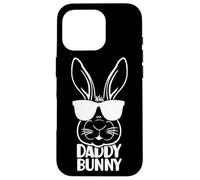 Daddy Bunny Happy Easter Rabbit Costume with Sunglasses Case for iPhone 16 Pro