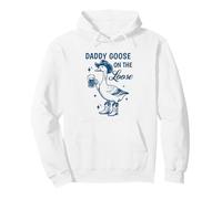Daddy Goose On The Loose Silly Goose Beer Drinking Father Pullover Hoodie