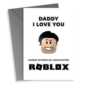 Daddy I love you Roblox card