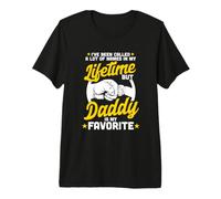 Daddy is My Favorite Name Sweet Fathers Day Dad New Daddy Premium T-Shirt