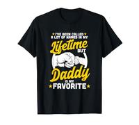 Daddy is My Favorite Name Sweet Fathers Day Dad New Daddy T-Shirt