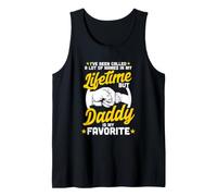 Daddy is My Favorite Name Sweet Fathers Day Dad New Daddy Tank Top