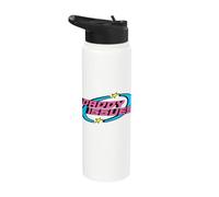 Daddy Issues Funny Y2K Hot Girl Sassy Meme Quote Retro Stainless Steel Insulated Water Bottle