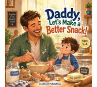 Daddy, Let’s Make a Better Snack!: A Warm Toddler Picture Story About Healthy Food Choices, Family Baking, and Learning About Sugar (Daddy & Me Stories)