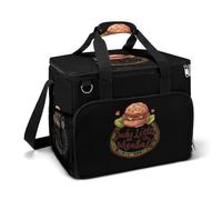 Daddy Little Meatball Italian Funny Large Lunch Bag Soft Cooler Bag Insulated Thermal Bag Reusable Grocery Bags for Office Picnic Beach