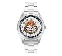 Daddy Little Meatball Italian Funny Unisex Watch Simple Wrist Watch Analog Quartz Watch Digital Wrist