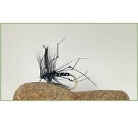 daddy long legs trout flies, Black Barbless size 10, Best Daddy Flies, black daddys (12)
