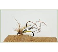 Daddy Long Legs, Trout Flies Natural Barbless, choice of size and quantity, Best Daddy flies (12, Mixed)