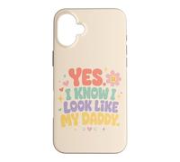 Daddy Lookalike Girl Cute Family Case for iPhone 16 Plus
