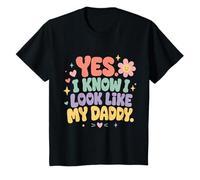 Daddy Lookalike Girl Cute Family T-Shirt